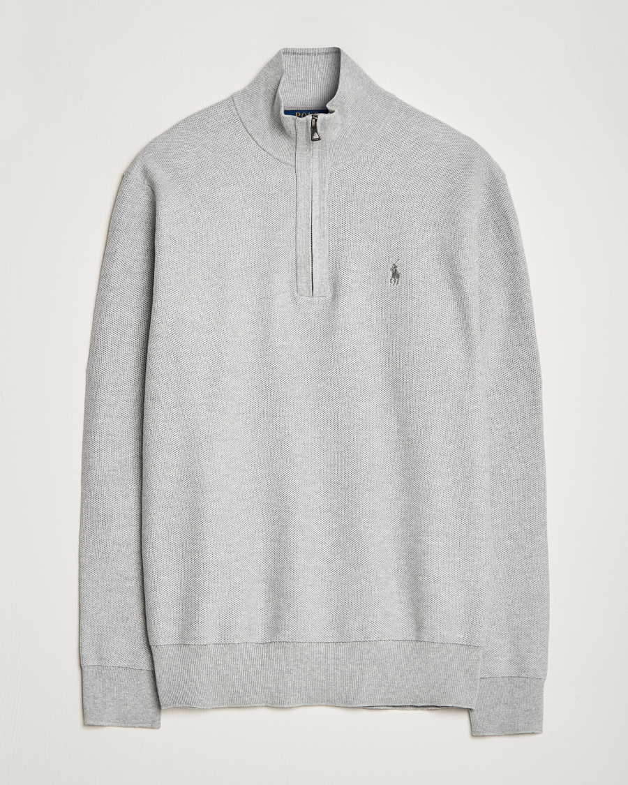 Heren | Truien | Polo Ralph Lauren | Textured Half-Zip Andover Heather