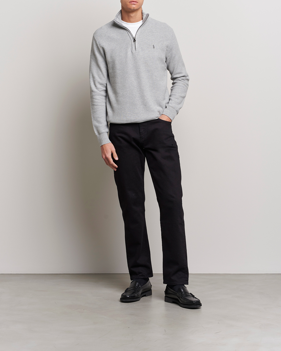 Heren | Truien | Polo Ralph Lauren | Textured Half-Zip Andover Heather
