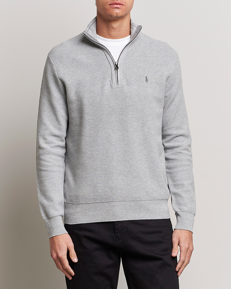 Heren | Truien | Polo Ralph Lauren | Textured Half-Zip Andover Heather