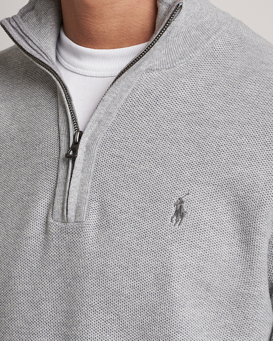 Heren | Truien | Polo Ralph Lauren | Textured Half-Zip Andover Heather