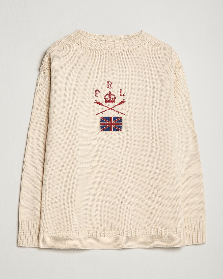 Heren | Truien | Polo Ralph Lauren | Knitted Anchor Sweater Cream