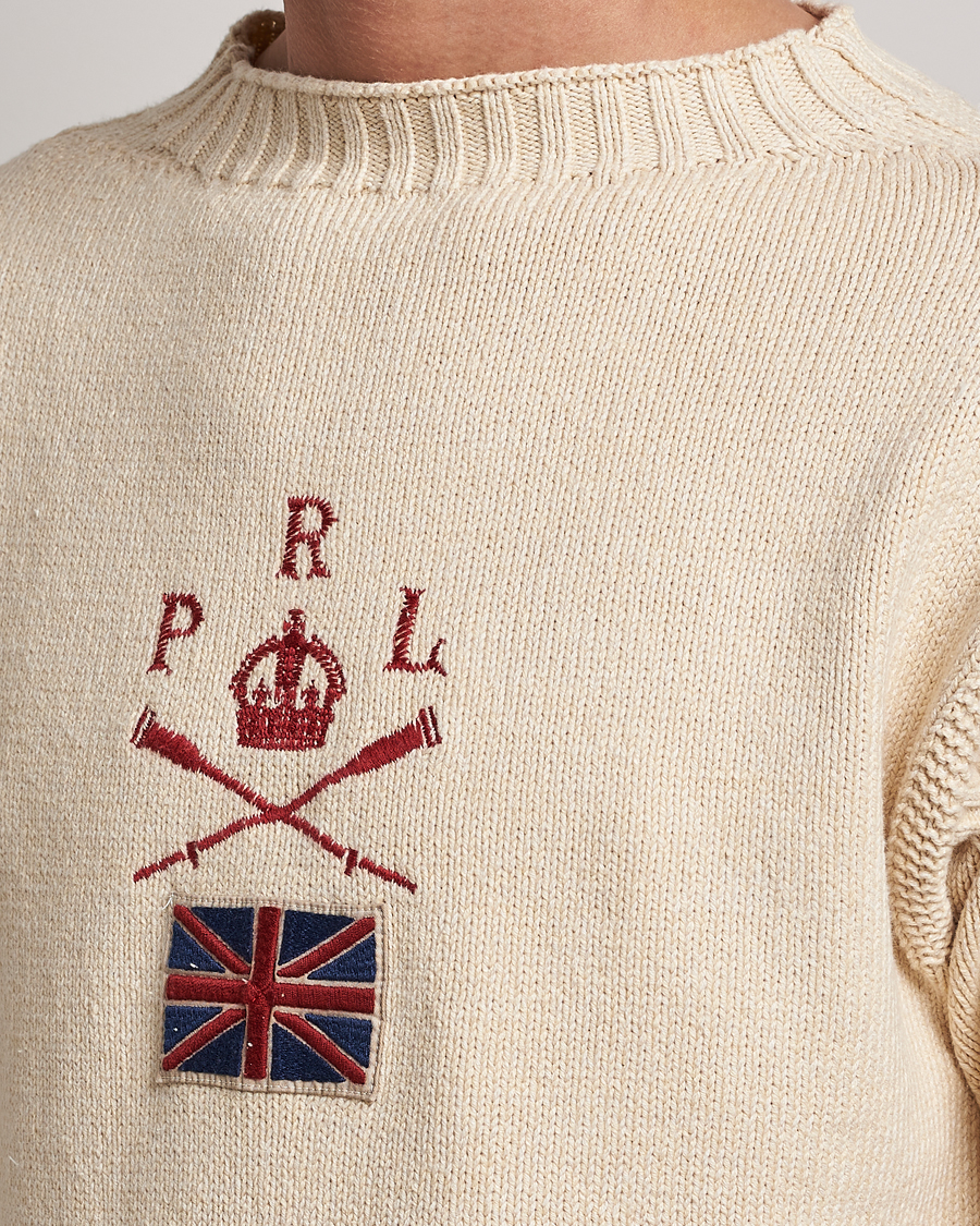 Heren | Truien | Polo Ralph Lauren | Knitted Anchor Sweater Cream