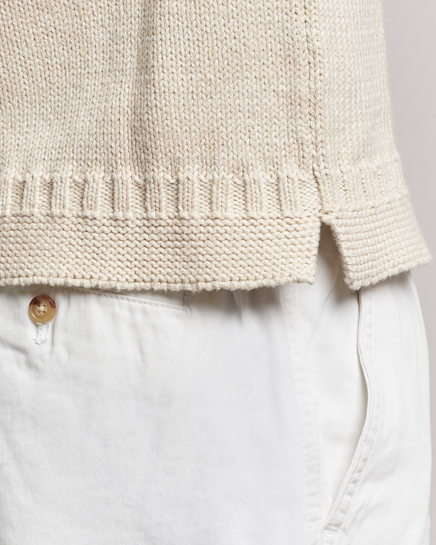 Heren | Truien | Polo Ralph Lauren | Knitted Fishermen Sweater Cream