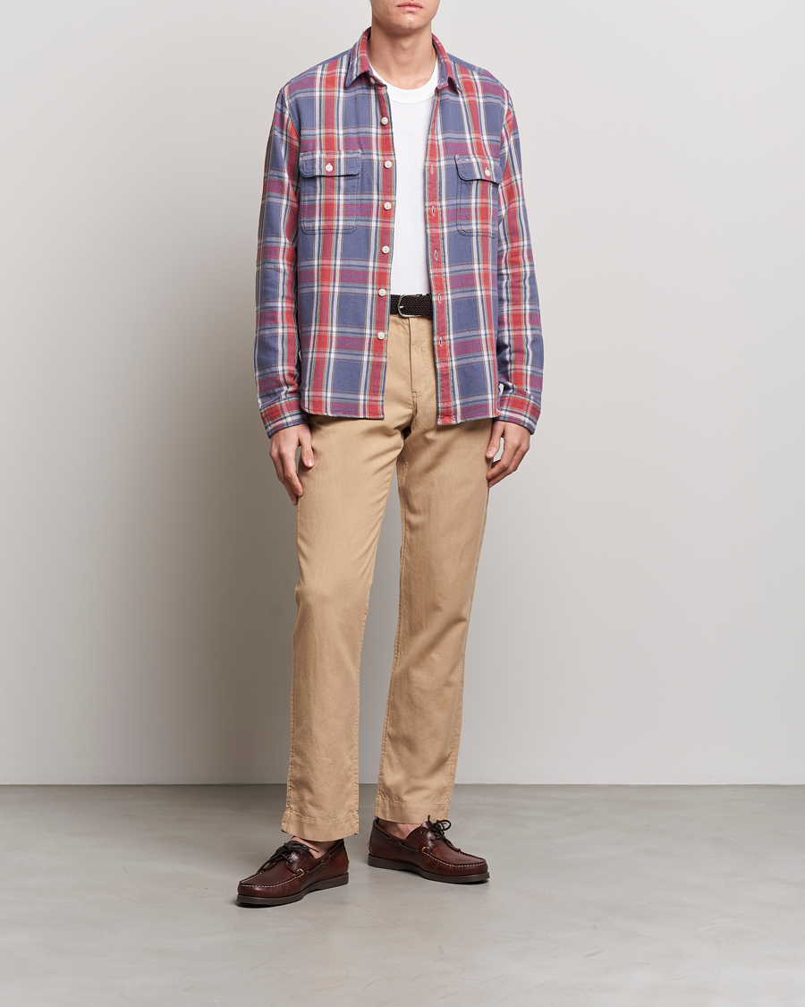 Heren | Broeken | Polo Ralph Lauren | Cotton/Linen Bedford Chinos Vintage Khaki