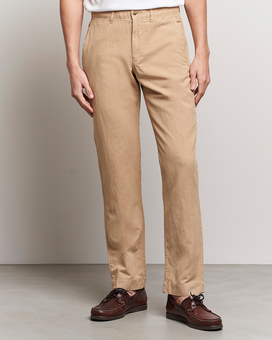 Heren | Broeken | Polo Ralph Lauren | Cotton/Linen Bedford Chinos Vintage Khaki