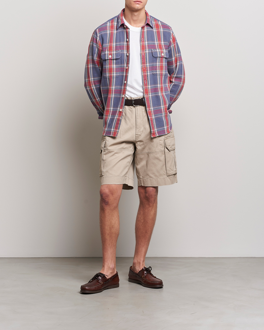 Heren | Korte broek | Polo Ralph Lauren | Twill Cargo Shorts Hudson Tan