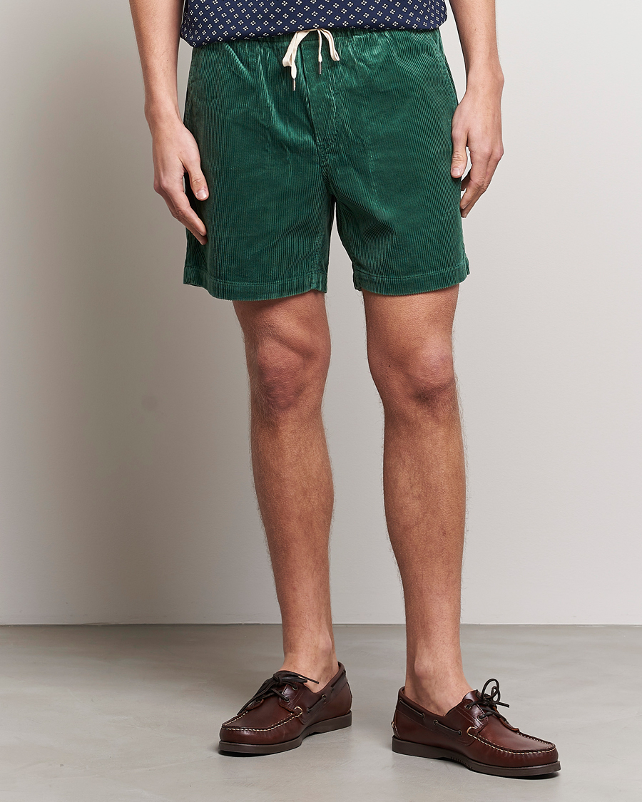 Heren |  | Polo Ralph Lauren | Prepster Corduroy Drawstring Shorts Washed Forest