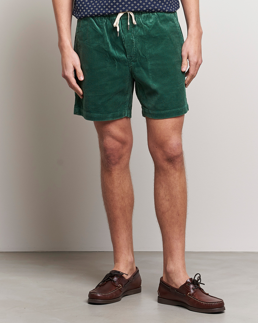 Heren | Korte broek | Polo Ralph Lauren | Prepster Corduroy Drawstring Shorts Washed Forest