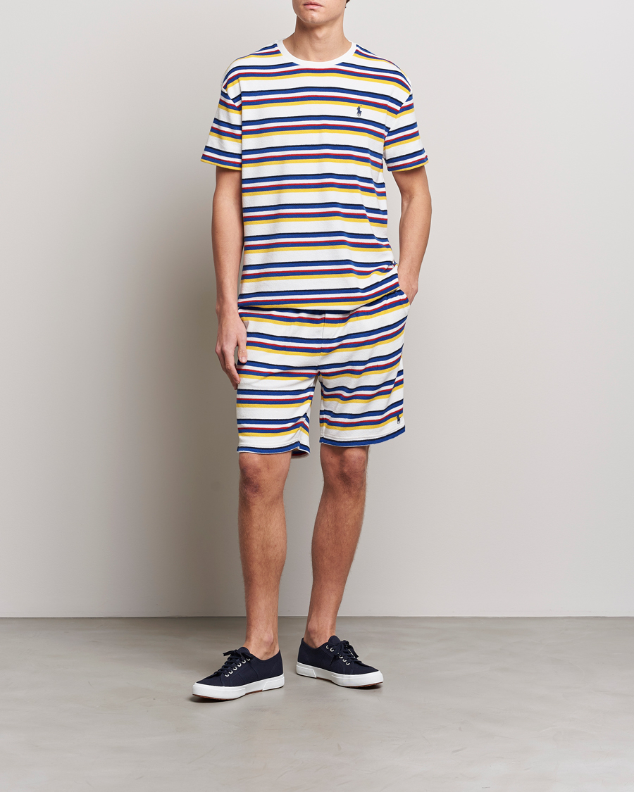 Heren | Korte broek | Polo Ralph Lauren | Cotton Terry Striped Sweatshorts Multi