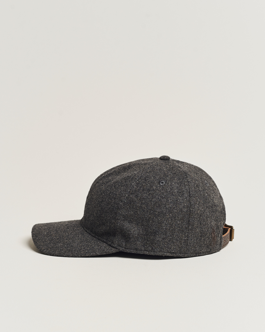 Heren | Polo Ralph Lauren Wool Cap Medium Grey | Polo Ralph Lauren | Wool Cap Medium Grey