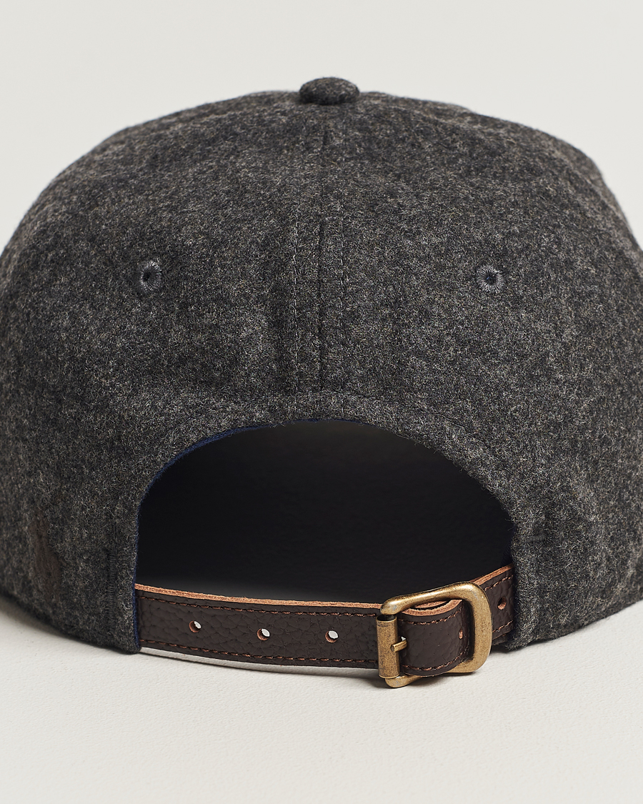 Heren | Polo Ralph Lauren Wool Cap Medium Grey | Polo Ralph Lauren | Wool Cap Medium Grey