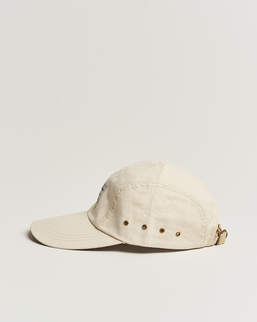 Heren | Polo Ralph Lauren 4 Panel Herringbone Twill Cap English Cream | Polo Ralph Lauren | 4 Panel Herringbone Twill Cap English Cream