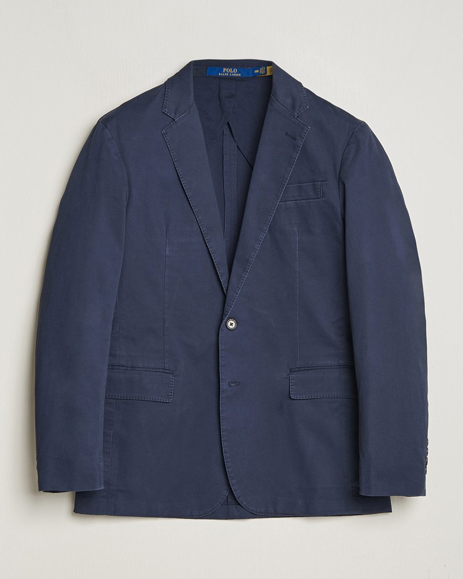 Heren | Blazers | Polo Ralph Lauren | Cotton Stretch Sportcoat Nautical Ink