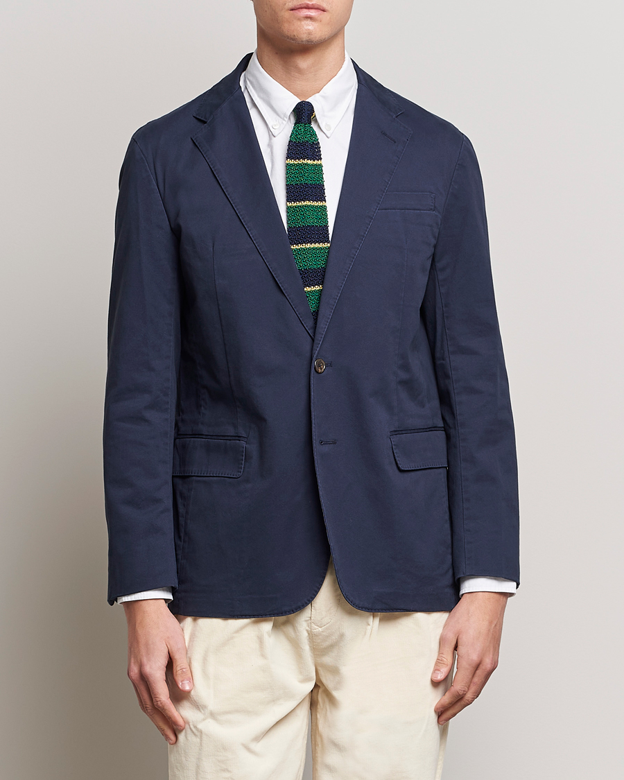 Men |  | Polo Ralph Lauren | Cotton Stretch Sportcoat Nautical Ink