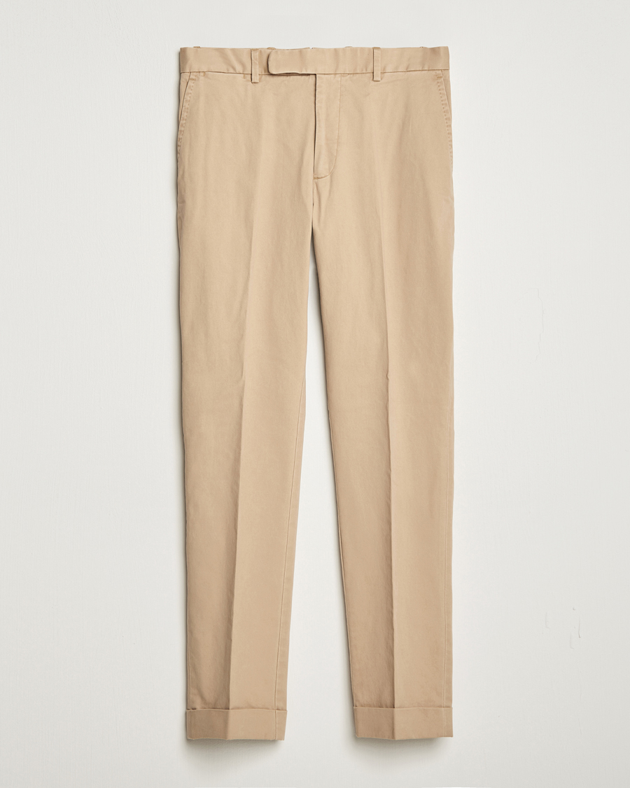 Heren |  | Polo Ralph Lauren | Cotton Stretch Trousers Monument Tan