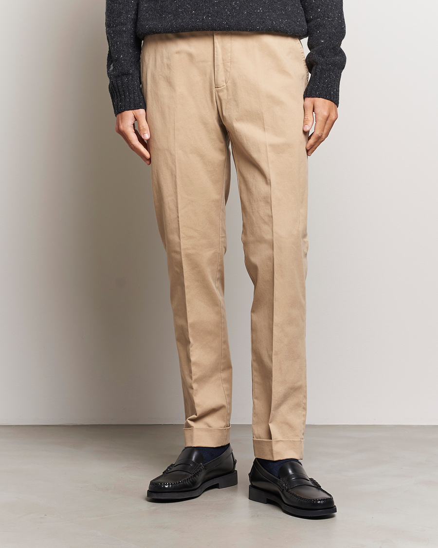 Heren | Pakbroeken | Polo Ralph Lauren | Cotton Stretch Trousers Monument Tan