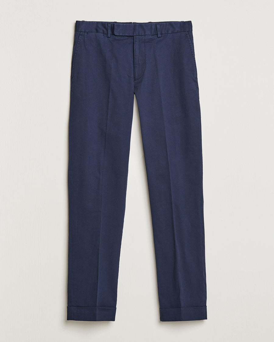 Heren | Broeken | Polo Ralph Lauren | Cotton Stretch Trousers Nautical Ink