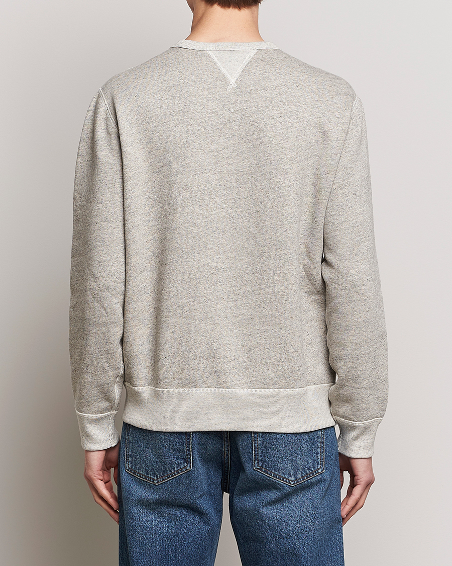Heren | Truien | Polo Ralph Lauren | Vintage Fleece Crew Neck Sweatshirt Loft Heather