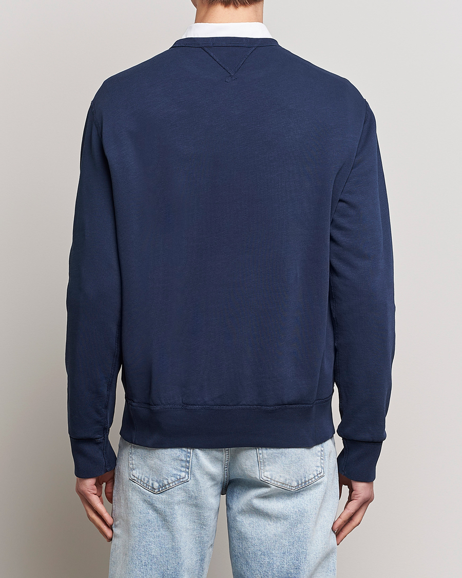 Heren | Truien | Polo Ralph Lauren | Vintage Fleece Crew Neck Sweatshirt Cruise Navy