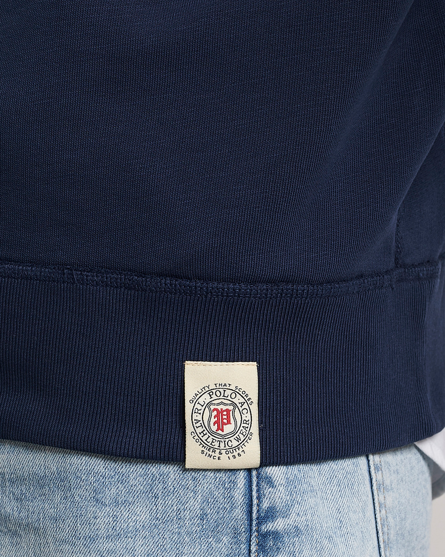 Heren | Truien | Polo Ralph Lauren | Vintage Fleece Crew Neck Sweatshirt Cruise Navy