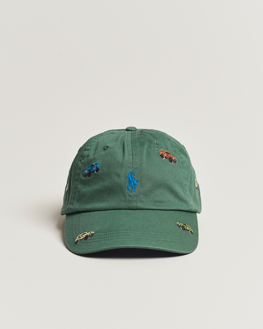 Heren |  | Polo Ralph Lauren | Twill Printed Jeeps Sports Cap Washed Forest