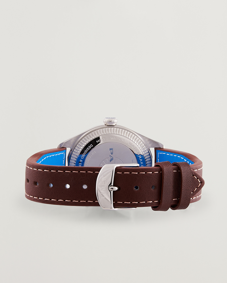 Heren | Timex Pan Am Waterbury Chronograph 42mm Blue Dial | Timex | Pan Am Waterbury Chronograph 42mm Blue Dial