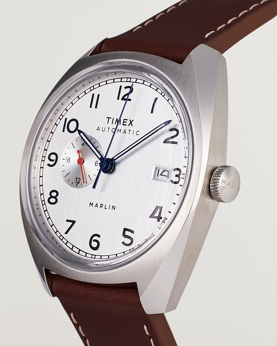 Heren | Timex Marlin Automatic 39mm Silver Dial | Timex | Marlin Automatic 39mm Silver Dial