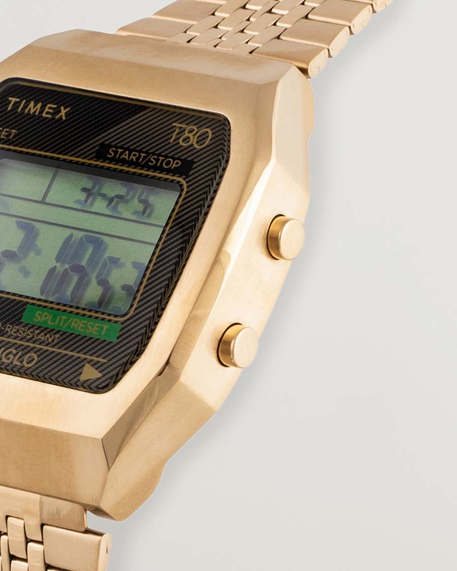 Heren | Timex T80 Stainless Steel 36mm Gold | Timex | T80 Stainless Steel 36mm Gold