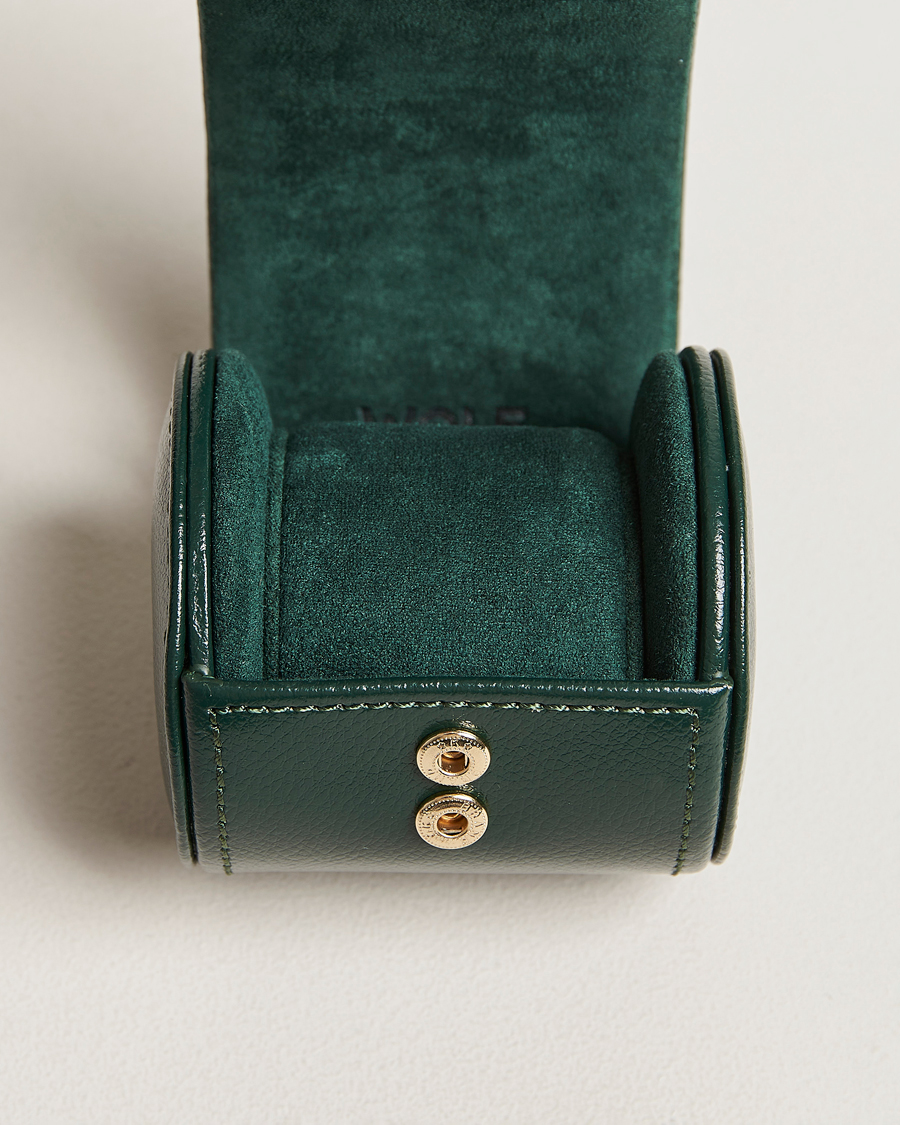 Heren | Alla produkter | WOLF | Single Watch Roll British Racing Green