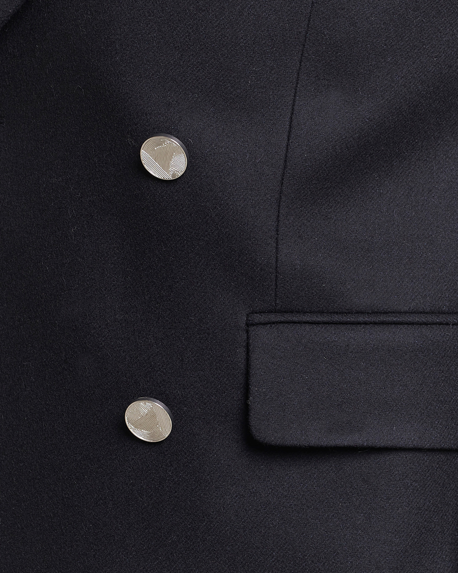 Heren | Blazers | Tiger of Sweden | 1903 Double Breasted Wool Blazer Dark Ink