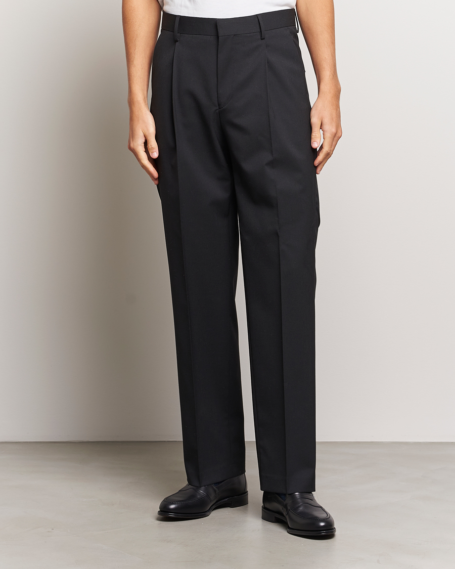 Heren | Broeken | Tiger of Sweden | Todne Wool Trousers Black