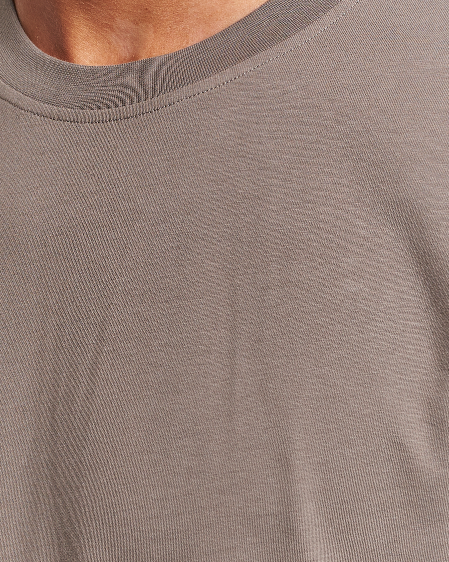 Heren | T-shirts | Tiger of Sweden | Dillan Crew Neck T-Shirt Dark Stone