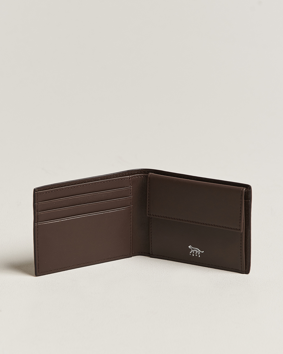 Heren |  | Tiger of Sweden | Wivalius Leather Wallet Brown