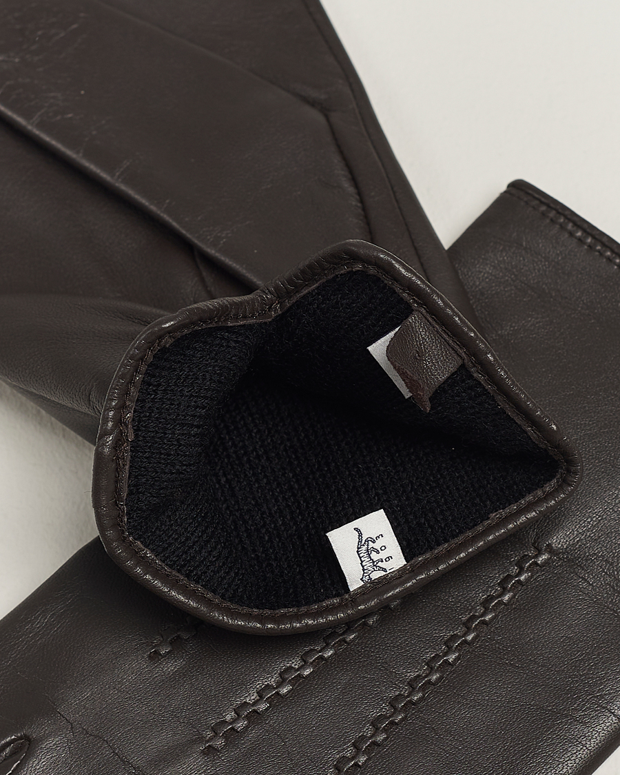 Heren | Tiger of Sweden Garvin Leather Gloves Brown | Tiger of Sweden | Garvin Leather Gloves Brown
