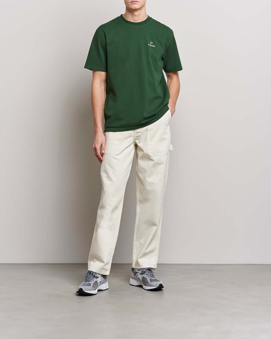 Heren | T-shirts | Palmes | Allan T-Shirt Dark Green