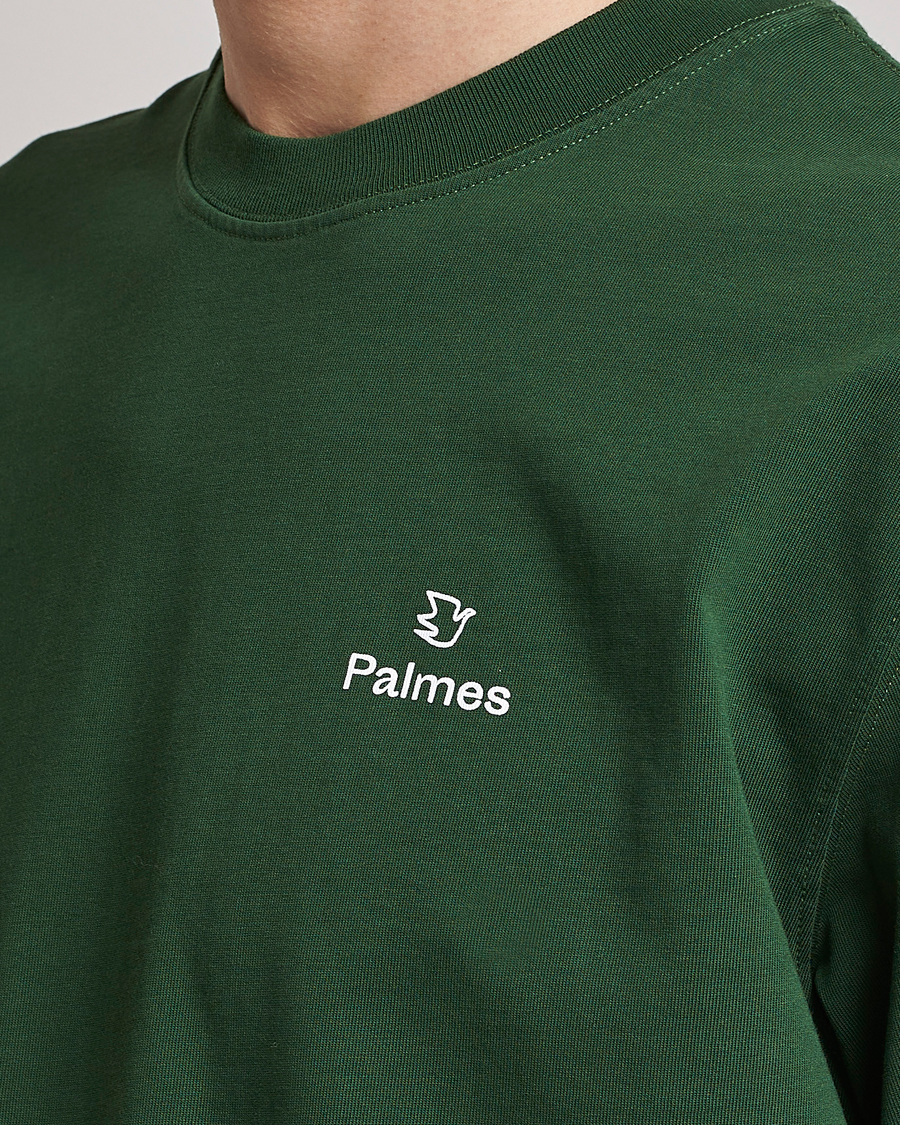 Heren | T-shirts | Palmes | Allan T-Shirt Dark Green
