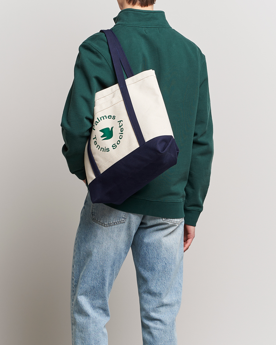 Heren | Palmes Society Tote Bag Navy | Palmes | Society Tote Bag Navy
