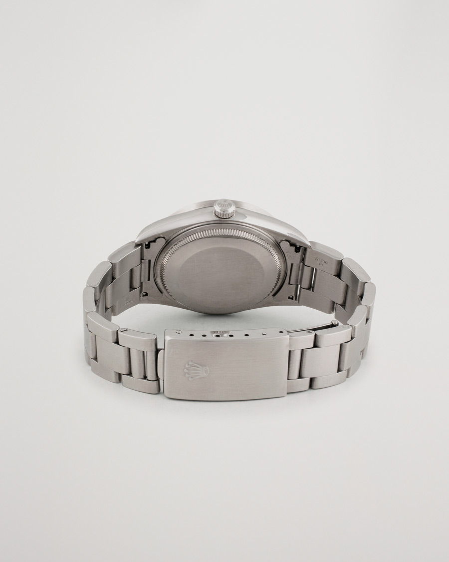 Heren | Rolex Pre-Owned Air King 14010 Oyster Perpetual Steel Black | Rolex Pre-Owned | Air King 14010 Oyster Perpetual Steel Black