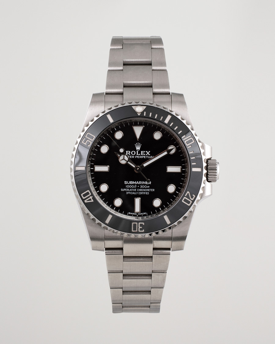 Heren | Pre-Owned & Vintage Watches | Rolex Pre-Owned | Submariner 114060 Oyster Perpetual Steel Black