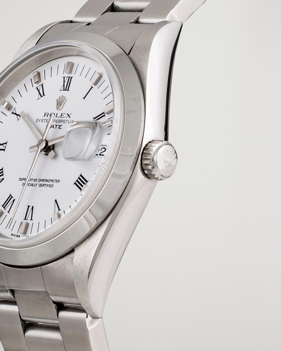 Heren | Pre-Owned & Vintage Watches | Rolex Pre-Owned | Date 15200 Oyster Perpetual Steel White