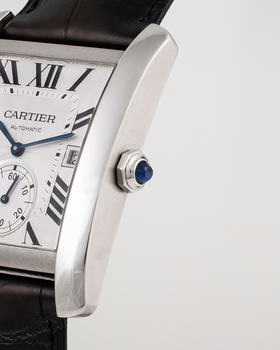 Heren | Pre-Owned & Vintage Watches | Cartier Pre-Owned | Tank MC W5330003 Steel White