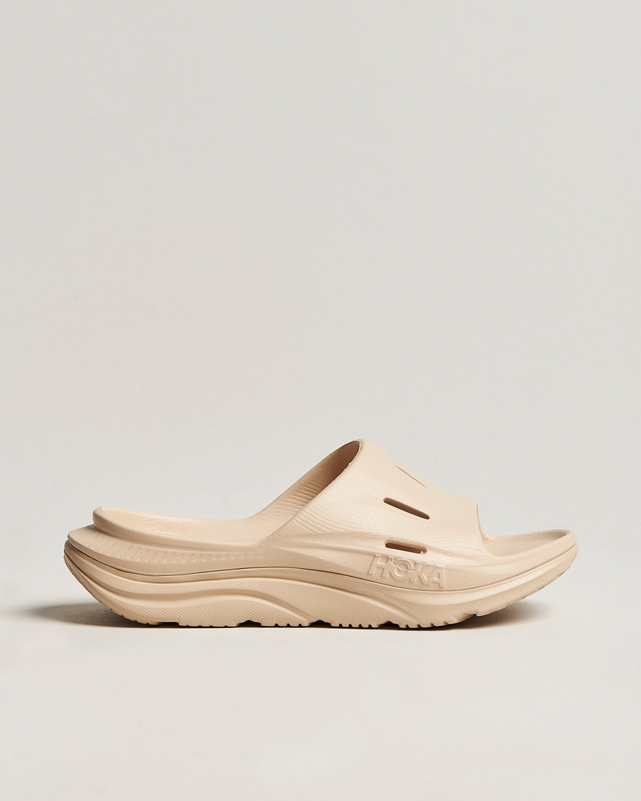 Heren | Hoka Ora Recovery Slide 3 Shifting Sand | Hoka | Ora Recovery Slide 3 Shifting Sand