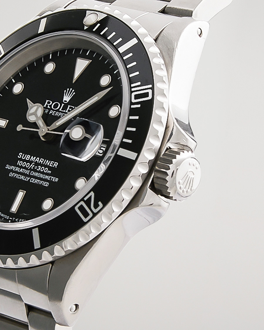 Heren | Pre-Owned & Vintage Watches | Rolex Pre-Owned | Submariner Date 16610 Steel Black