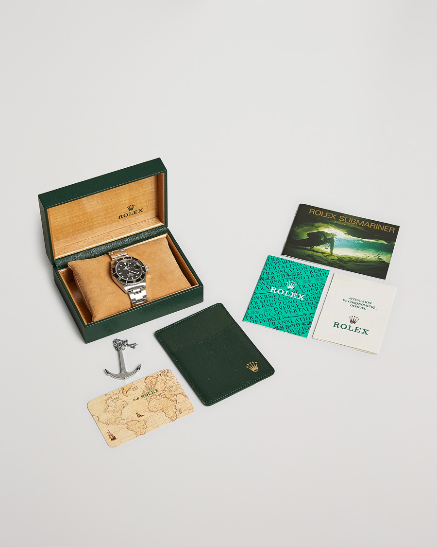 Heren | Pre-Owned & Vintage Watches | Rolex Pre-Owned | Submariner Date 16610 Steel Black