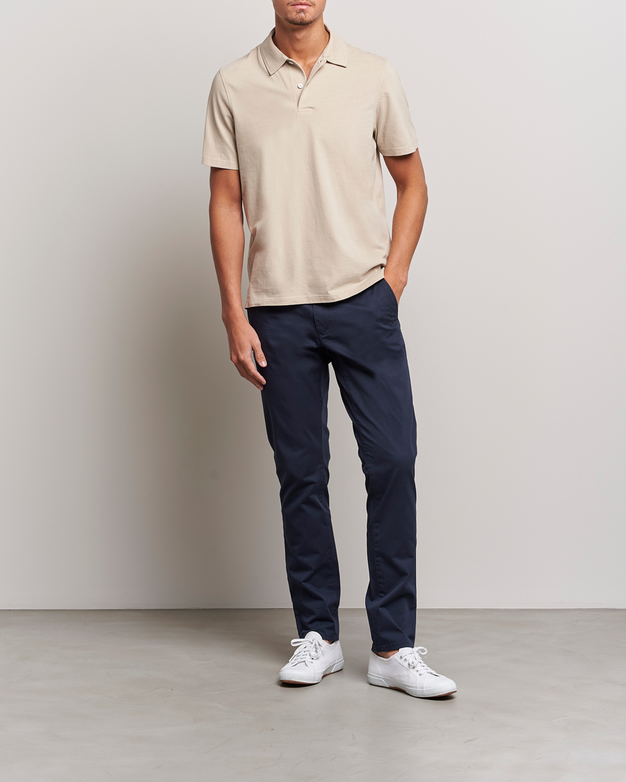 Heren | Polo's | Morris | Durwin Short Sleeve Polo Khaki