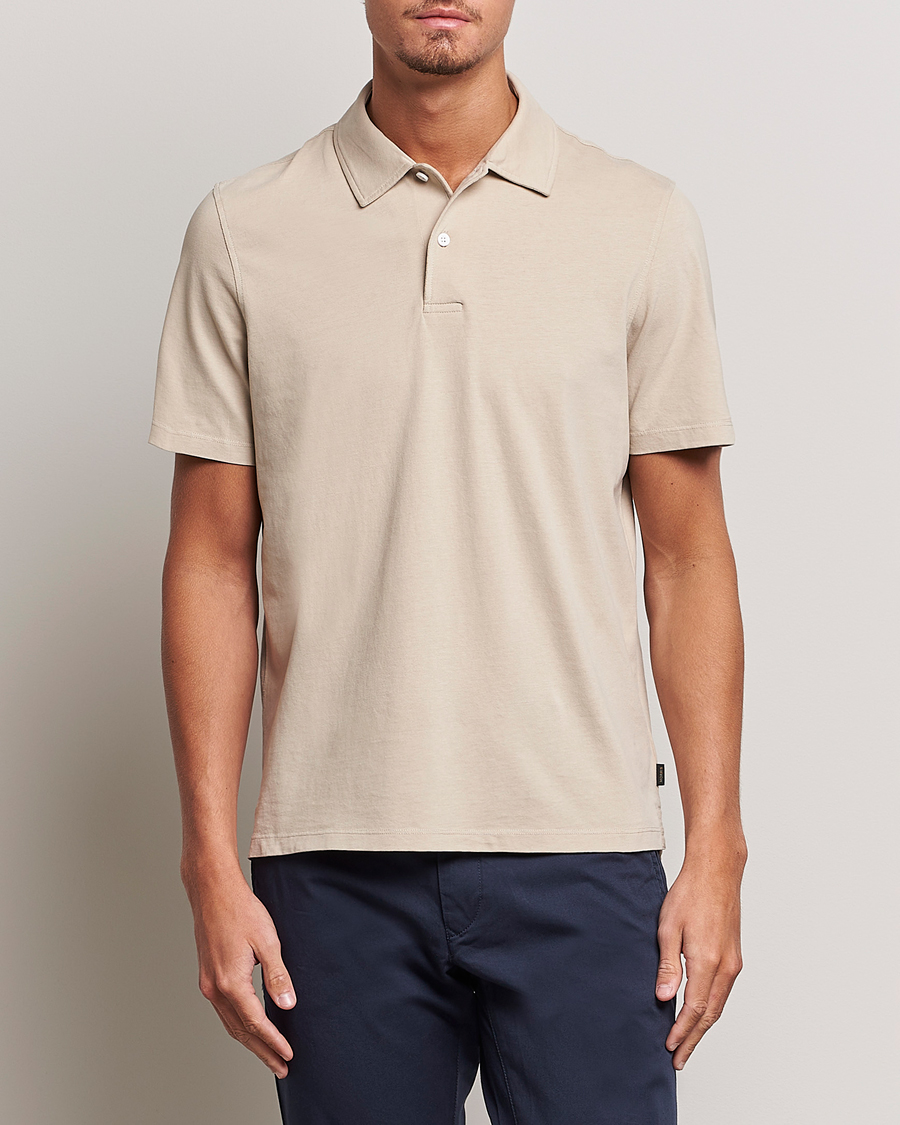 Heren | Polo's | Morris | Durwin Short Sleeve Polo Khaki