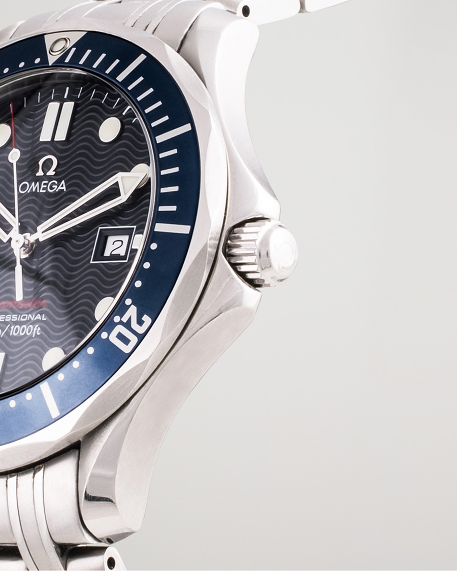 Heren | Pre-Owned & Vintage Watches | Omega Pre-Owned | Seamaster Diver 300M 22218000 Steel Blue