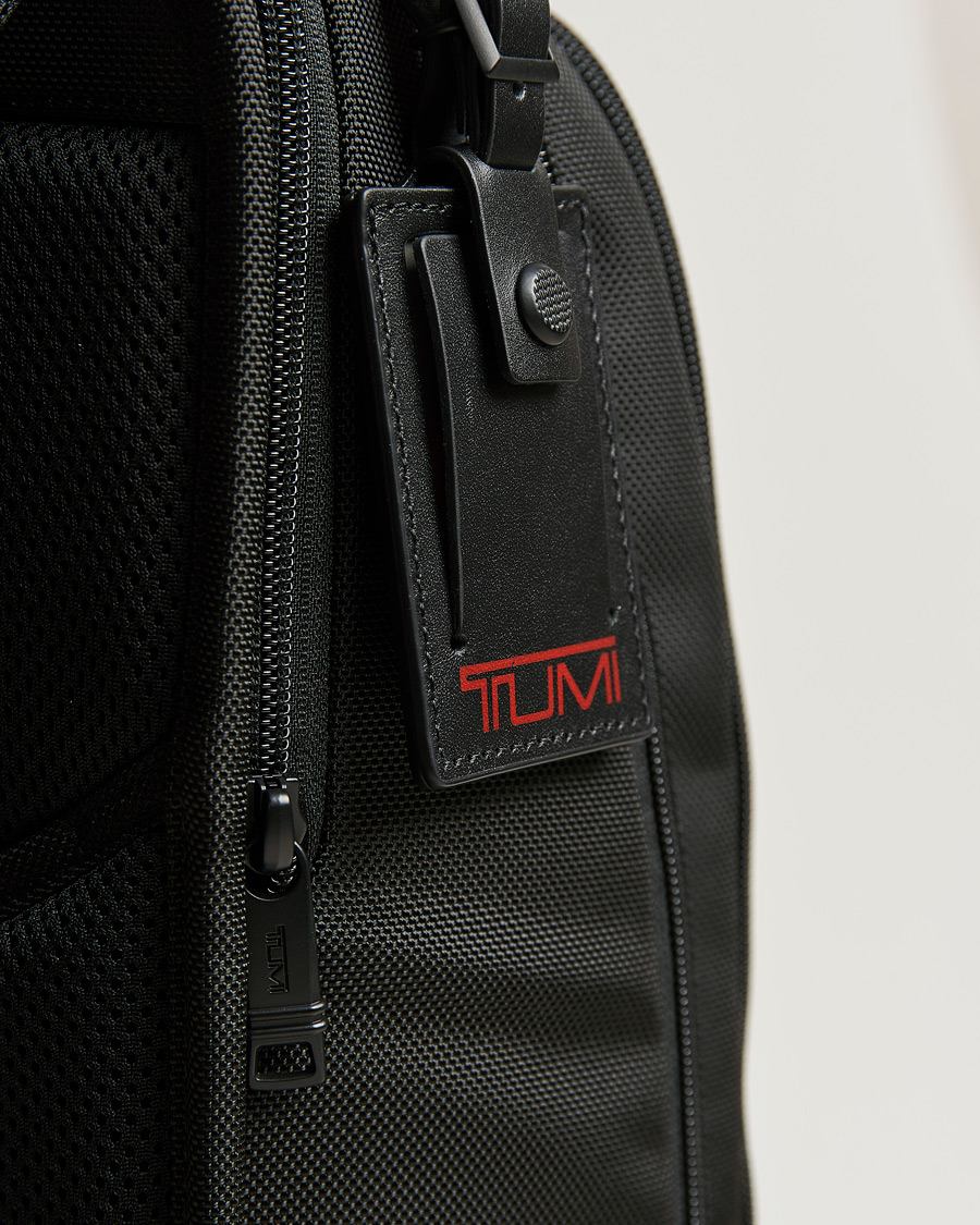 Heren | Tassen | TUMI | Alpha 3 Slim Backpack Black