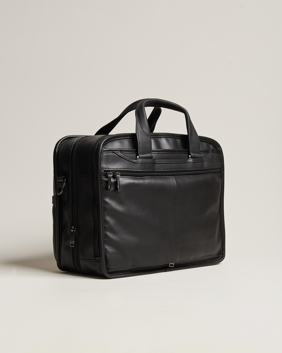 Heren | Tassen | TUMI | Alpha 3 Exp Organizer Laptop Leather Brief Black