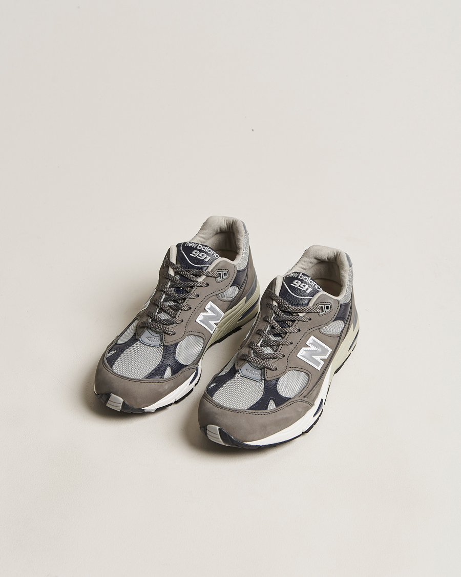 Heren | New Balance Made In UK 991 Sneakers Castlerock/Navy | New Balance | Made In UK 991 Sneakers Castlerock/Navy